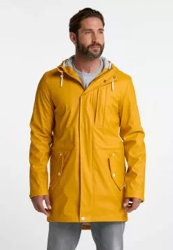 Vestes De Mi-saison Parka Mi-saison Homme Moutarde -Magasin Vintage Dreimaster 94a19c929afd62078e385d3c36df0871