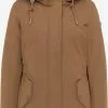 Vestes Dhiver Veste D’hiver Femme Beige Foncé