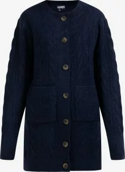 DreiMaster Vintage Gilets Cardigan Zitha Femme Marine