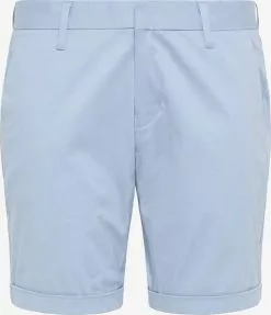 Shorts Coupe Slim Pantalon Femme Bleu Clair
