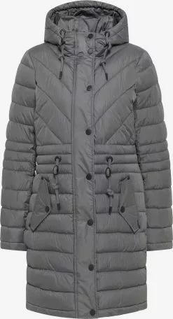 Manteaux Dhiver Manteau D’hiver Femme Gris Foncé