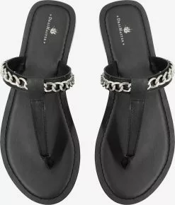 DreiMaster Vintage Sandales Tongs Boline Femme Noir -Magasin Vintage Dreimaster 993e203a250f4e4cef3fafb9b7fa2a0b