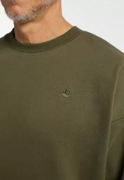 DreiMaster Vintage Sweatshirts Sweat-shirt Homme Olive -Magasin Vintage Dreimaster 99b8d9335658f2a6c568410b4df324d8