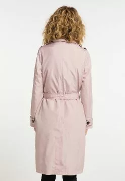 Trenchs Manteau Mi-saison Femme Rose Clair -Magasin Vintage Dreimaster 99f1aba34cfbe298459c905475eb784e