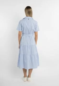 Robes Midi Robe Femme Bleu Clair -Magasin Vintage Dreimaster 9a7cc44e60edac88053f260cdebaf17d