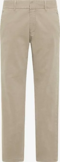 DreiMaster Vintage Pantalons En Toile Coupe Slim Pantalon Femme Kaki