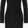 Robes En Jersey Robe Femme Noir