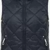 Vestes Sans Manches Gilet Femme Bleu Foncé