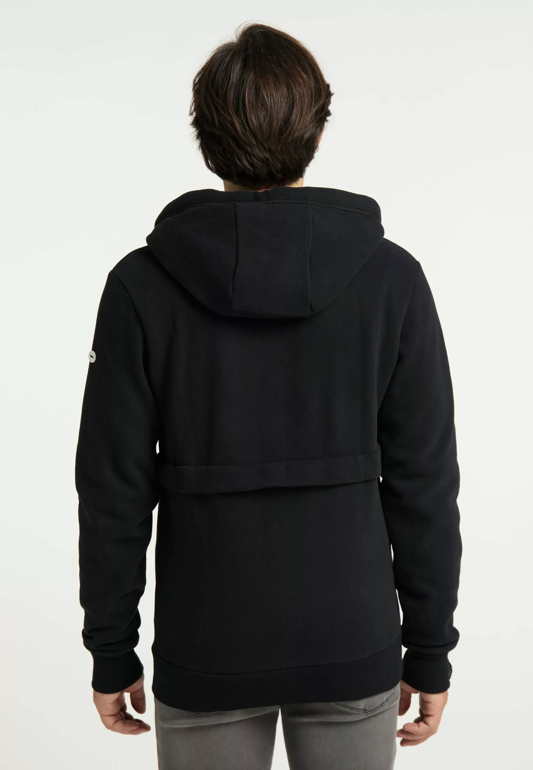 Vestes à Capuche Veste De Survêtement Homme Noir 3 Vestes à Capuche Veste De Survêtement Homme Noir – Image 3