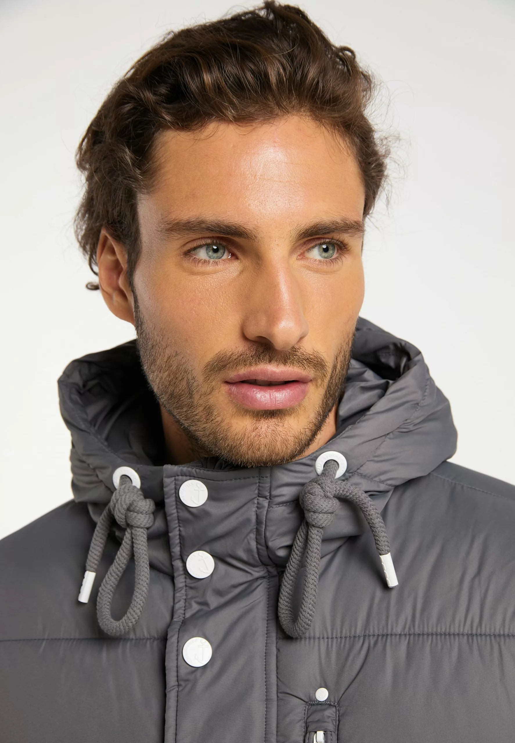 Parkas Parka D’hiver Homme Gris Foncé 5 Parkas Parka D’hiver Homme Gris Foncé – Image 5