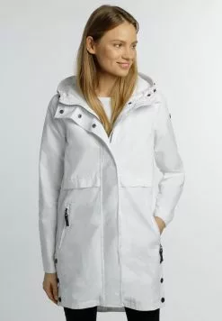 Manteaux De Pluie Manteau Mi-saison Femme Blanc 6 Manteaux De Pluie Manteau Mi-saison Femme Blanc -Magasin Vintage Dreimaster 9fd3db520a26269f82b536b806b13c99