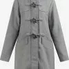 Manteaux Dhiver Manteau D’hiver Femme Gris Chiné