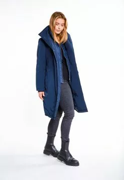 DreiMaster Vintage Manteaux De Pluie Manteau Fonctionnel Femme Bleu Outremer 8 DreiMaster Vintage Manteaux De Pluie Manteau Fonctionnel Femme Bleu Outremer -Magasin Vintage Dreimaster a1c0eda904c1870b6e659958438891bf