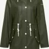 Manteaux De Pluie Manteau Fonctionnel Femme Kaki