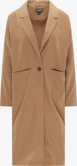 DreiMaster Vintage Manteaux De Mi-saison Manteaux D’été Femme Beige Clair