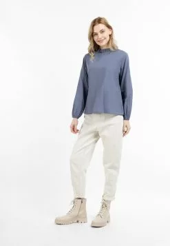 DreiMaster Vintage Hauts Chemisier Femme Bleu-gris 8 DreiMaster Vintage Hauts Chemisier Femme Bleu-gris -Magasin Vintage Dreimaster a26f7453a9c19d2305319d0badbf2499