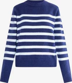 Pulls Maille Fine Pull-over Femme Marine