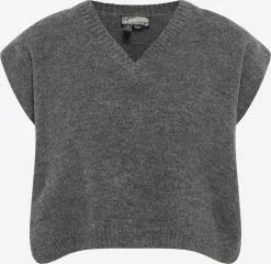 DreiMaster Vintage Pulls Maille Fine Pull-over Femme Graphite