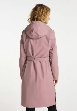 Manteaux De Pluie Manteau Mi-saison Femme Rose Ancienne -Magasin Vintage Dreimaster a773cbcd37c0d42b362127503af531ad