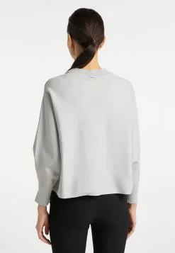 Pulls Basiques Pull-over Femme Gris Clair -Magasin Vintage Dreimaster a88a5a332de46bda92403532fa6af501