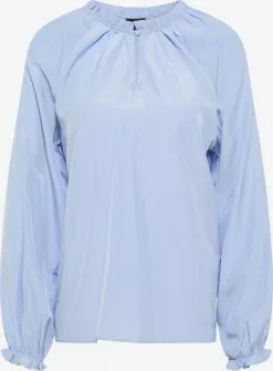 Hauts Chemisier Femme Bleu Clair