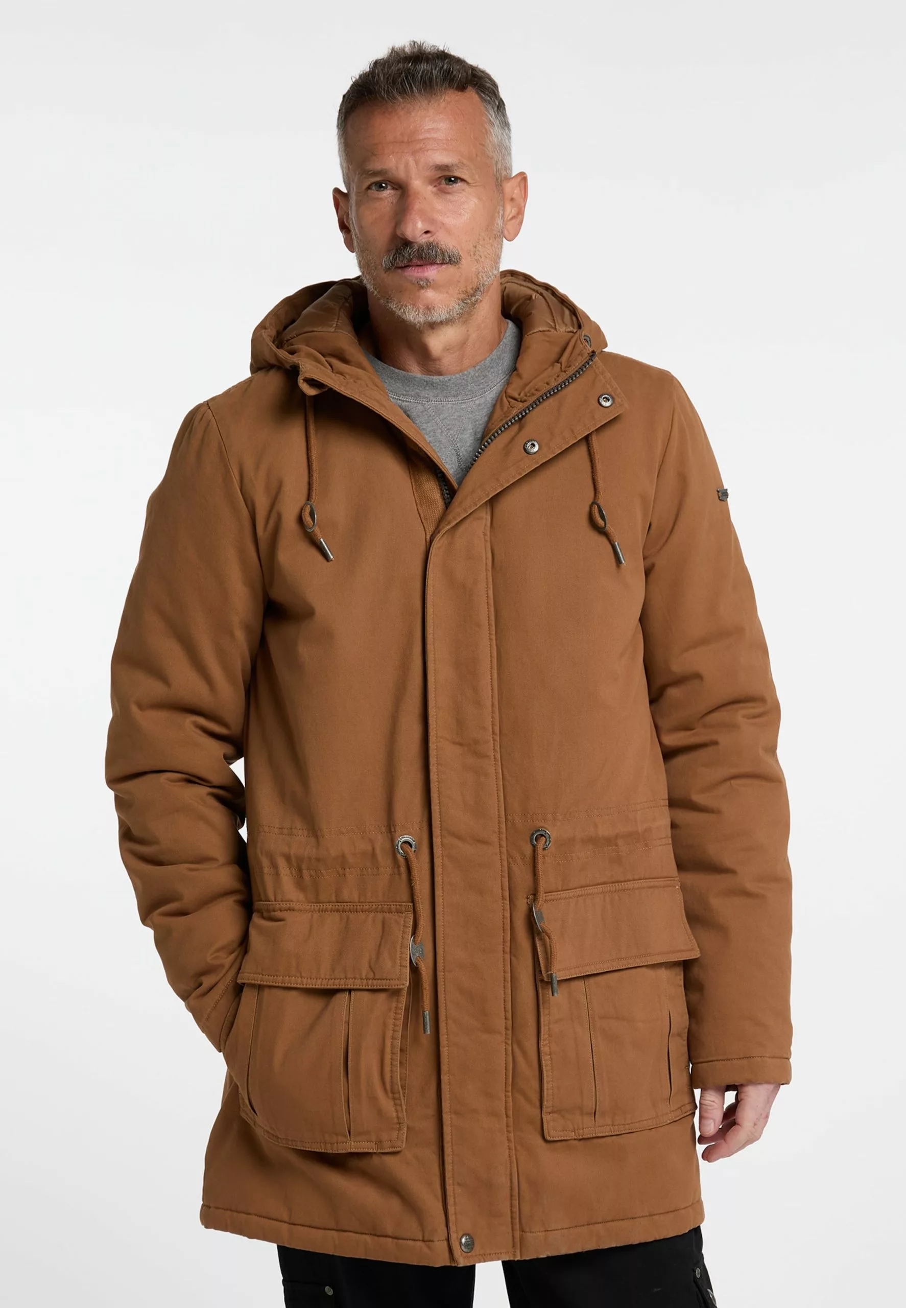 DreiMaster Vintage Parkas Parka D’hiver Imane Homme Sable 2 DreiMaster Vintage Parkas Parka D’hiver Imane Homme Sable – Image 2