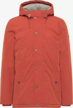 DreiMaster Vintage Vestes Dhiver Veste D’hiver Homme Rouge Orangé