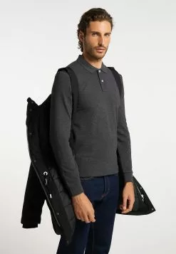 Parkas Parka D’hiver Homme Noir -Magasin Vintage Dreimaster aa04a183d2114d080cef1db2f1493779