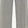 Pantalons En Toile Wide Leg Pantalon Femme Gris Chiné