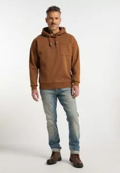 DreiMaster Vintage Sweats à Capuche Sweat-shirt Homme Camel -Magasin Vintage Dreimaster ac014ad318eed1a8c890ef606c68e0b2