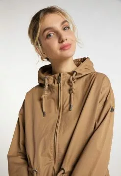 DreiMaster Vintage Parkas Parka Mi-saison Femme Sable -Magasin Vintage Dreimaster b11dbc28a3f4419b37563cb57b6274e3