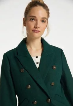 Vestes De Mi-saison Veste Mi-saison Femme Vert Foncé -Magasin Vintage Dreimaster b17402bf1837e9c3fb766f5caeeda0ca