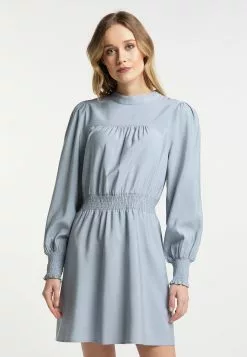 Mini-robes Robe Femme Bleu Fumé -Magasin Vintage Dreimaster b262b90940f9eb84001ce0db7fde7ff4