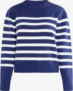 Pulls Maille Fine Pull-over Femme Marine