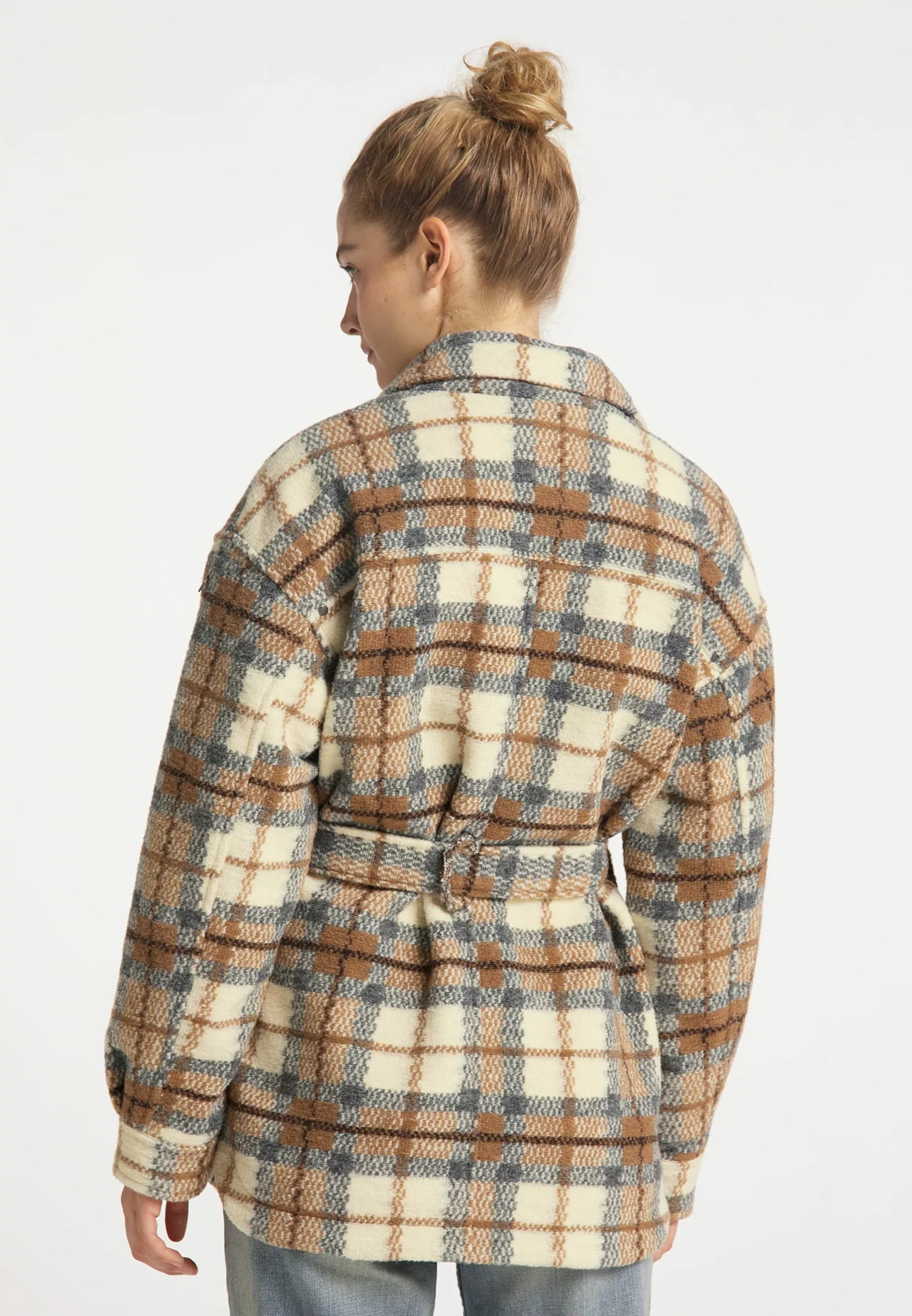 DreiMaster Vintage Vestes De Mi-saison Veste Mi-saison Femme Marron 3 DreiMaster Vintage Vestes De Mi-saison Veste Mi-saison Femme Marron – Image 3