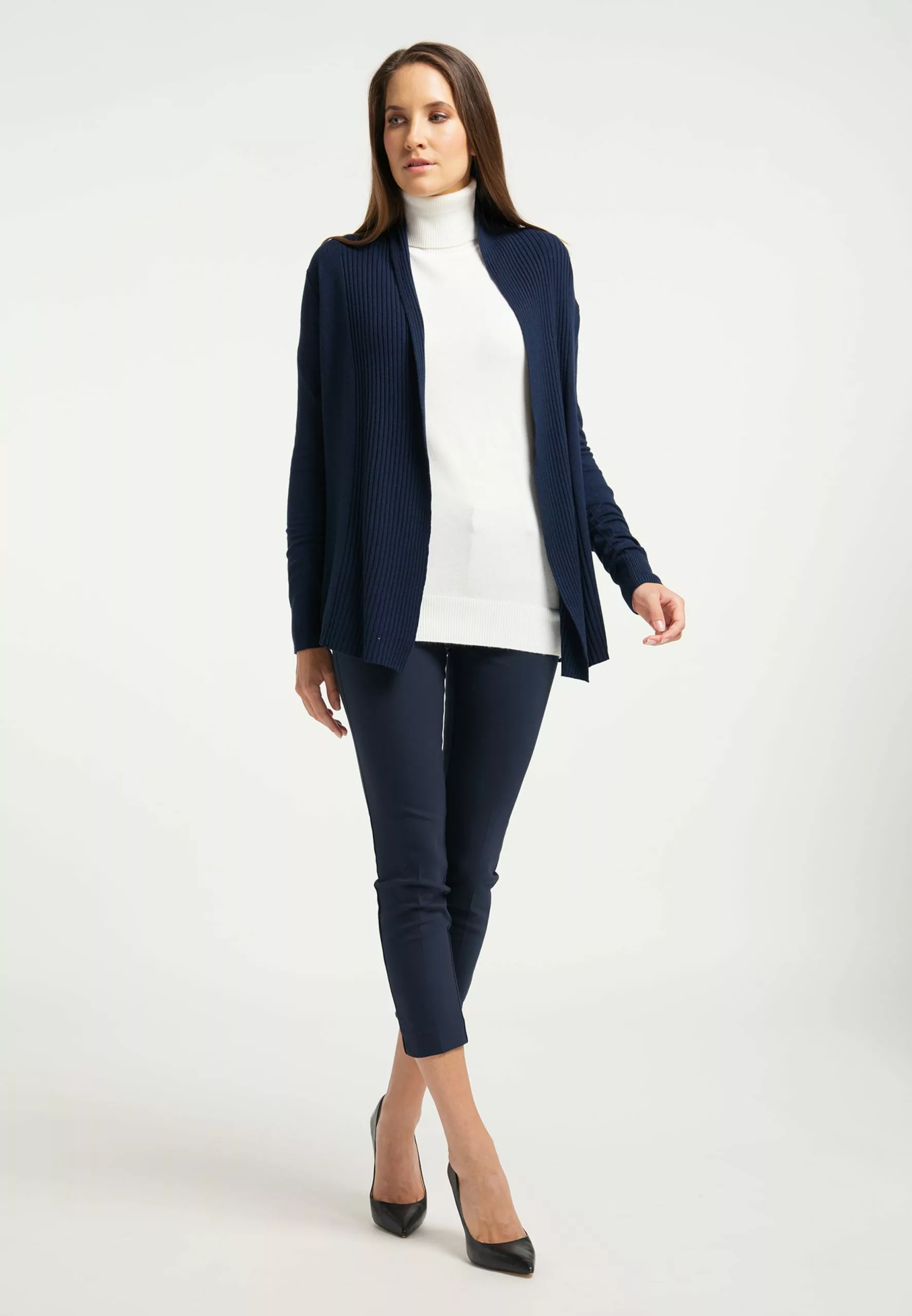 Gilets Cardigan Femme Marine 4 Gilets Cardigan Femme Marine – Image 4