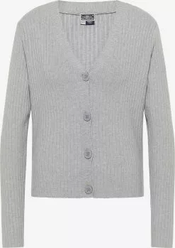 Gilets Cardigan Femme Gris