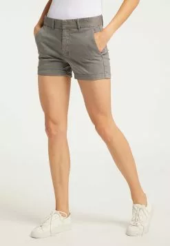 DreiMaster Vintage Shorts Coupe Slim Pantalon Femme Pierre -Magasin Vintage Dreimaster b6cedaf1c0365c6fbb710d935fd1ff38