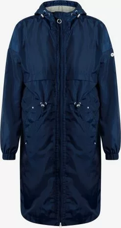 Parkas Parka Mi-saison Femme Bleu Marine