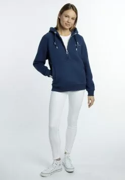 Sweats à Capuche Sweat-shirt Femme Marine -Magasin Vintage Dreimaster b85135ed4af27883277b391ecc1f7b08