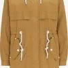 Parkas Parka Mi-saison Femme Sable