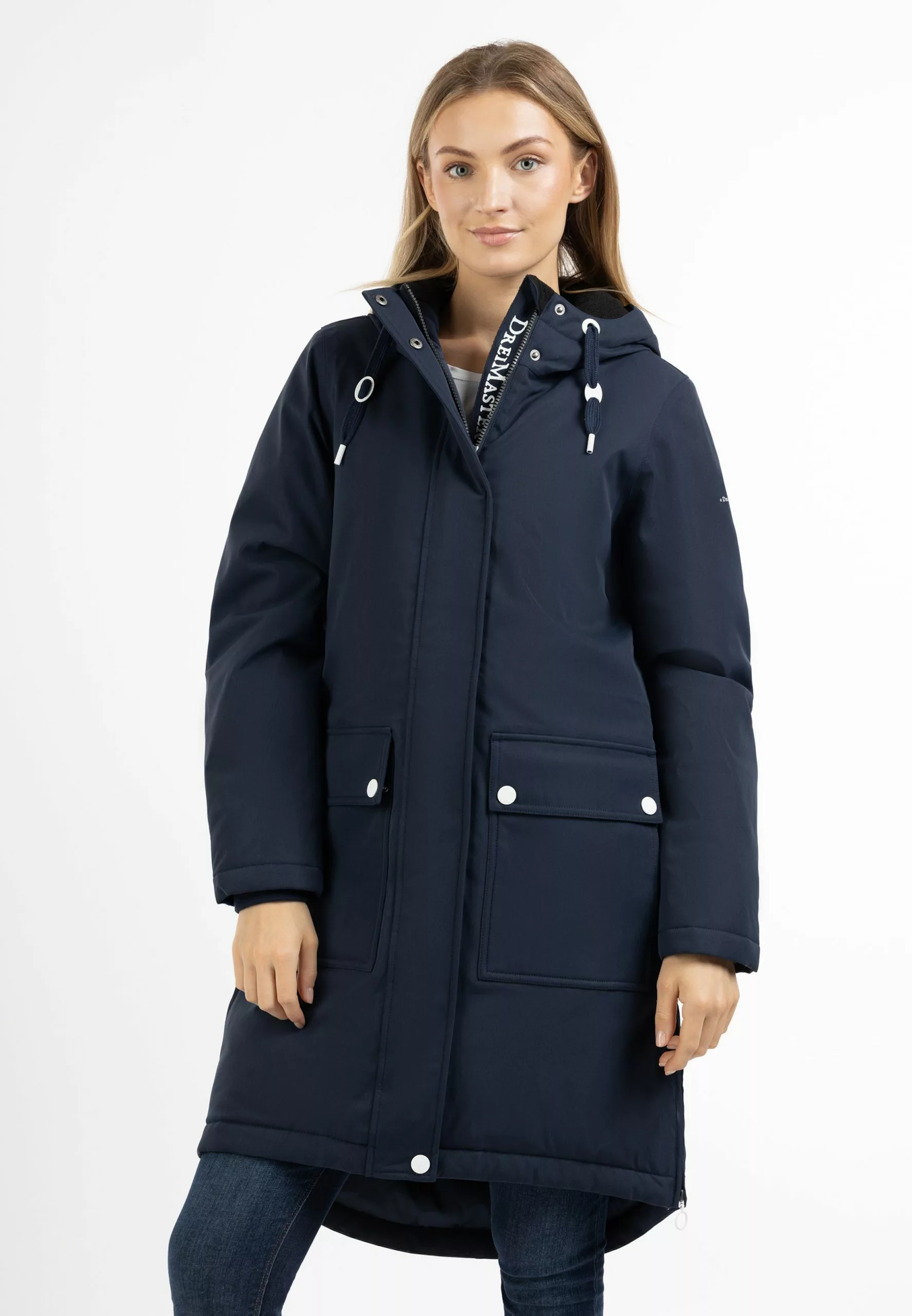 Parkas Parka D’hiver Femme Marine 2 Parkas Parka D’hiver Femme Marine – Image 2