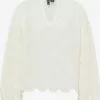 DreiMaster Vintage Hauts Chemisier Femme Blanc