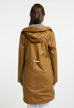 Manteaux De Pluie Manteau Fonctionnel Femme Noisette -Magasin Vintage Dreimaster bae0b2da896798e41936aefc428d931c