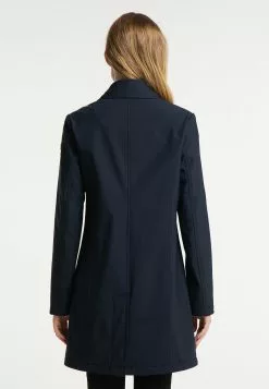 Manteaux Courts Manteau Mi-saison Femme Bleu Foncé -Magasin Vintage Dreimaster bc34c73a8732b96971ec56b648716afa
