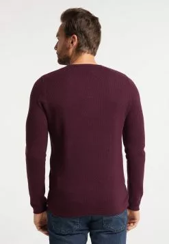 DreiMaster Vintage Pulls à Col Rond Pull-over Homme Bordeaux -Magasin Vintage Dreimaster bcc7aa13881e4b419735facae4056e03