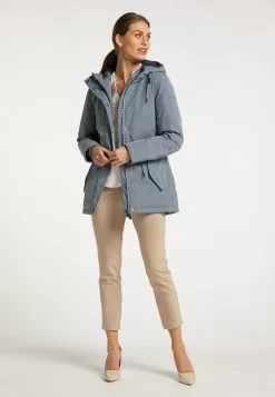 Parkas Parka D’hiver Femme Bleu Fumé 8 Parkas Parka D’hiver Femme Bleu Fumé -Magasin Vintage Dreimaster bdb5acccb41a28c7c82c2f1fea423f9e