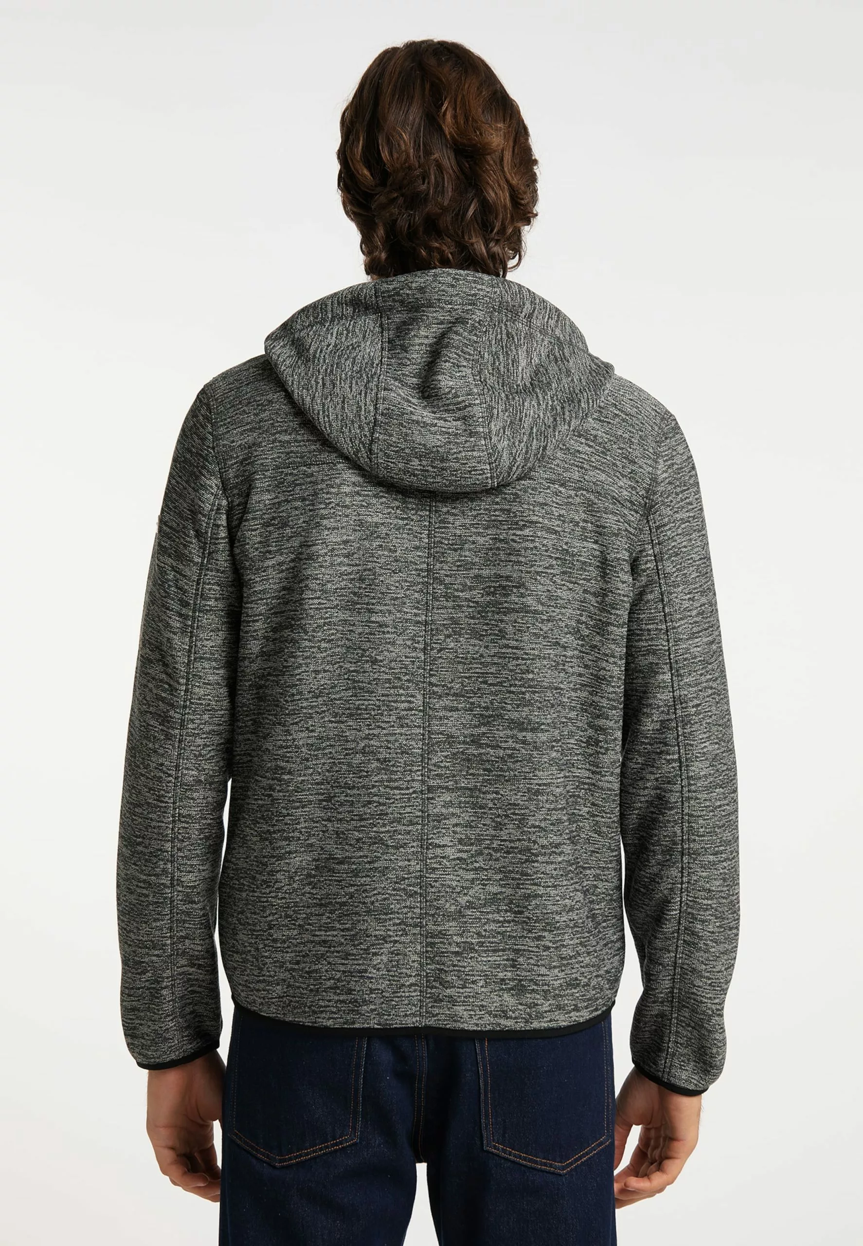 Vestes En Polaire Veste En Polaire Homme Gris Foncé 3 Vestes En Polaire Veste En Polaire Homme Gris Foncé – Image 3