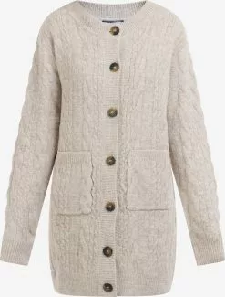 DreiMaster Vintage Gilets Cardigan Zitha Femme Beige