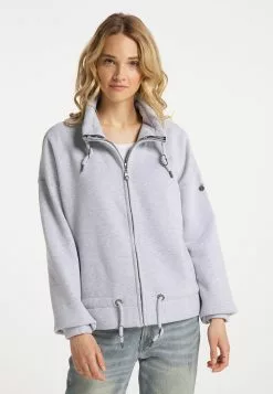 DreiMaster Vintage Sweats Zippés Veste De Survêtement Femme Gris Chiné -Magasin Vintage Dreimaster c3351880d28e40d0fb8f0badcfb92934